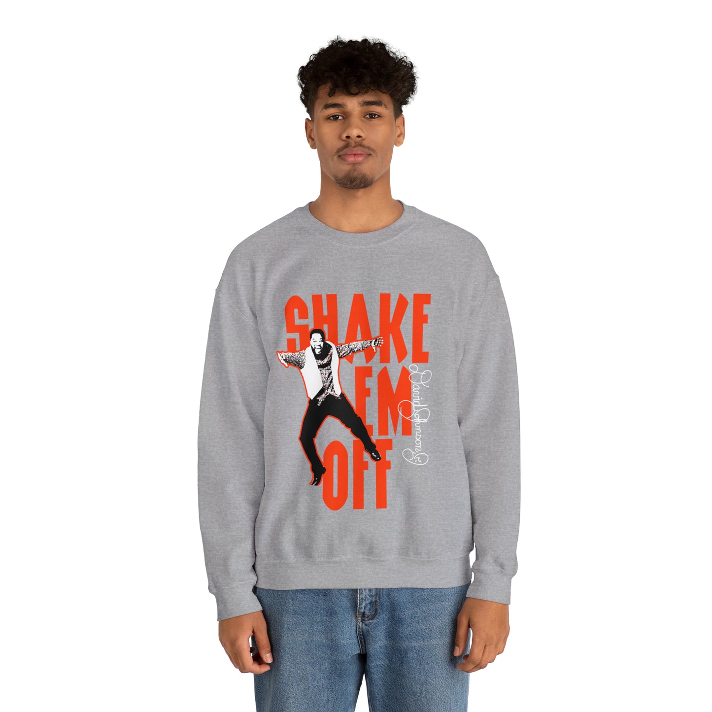 "Shake Em Off" Graphic Unisex Heavy Blend™ Crewneck Sweatshirt
