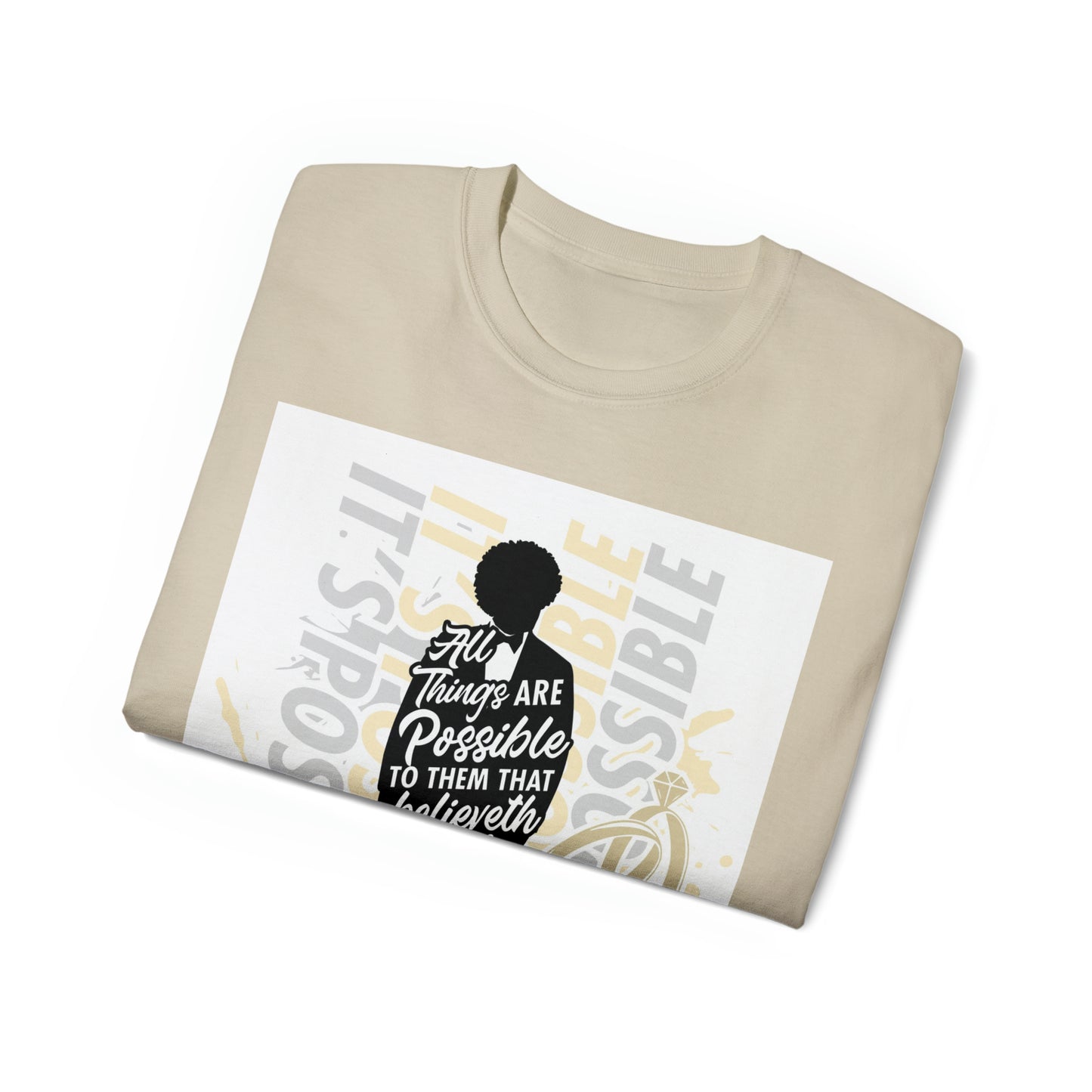 "It's Possible" Single T-Shirt (Black)