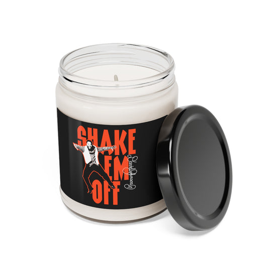 "Shake Em Off," Scented Soy Candle, Black