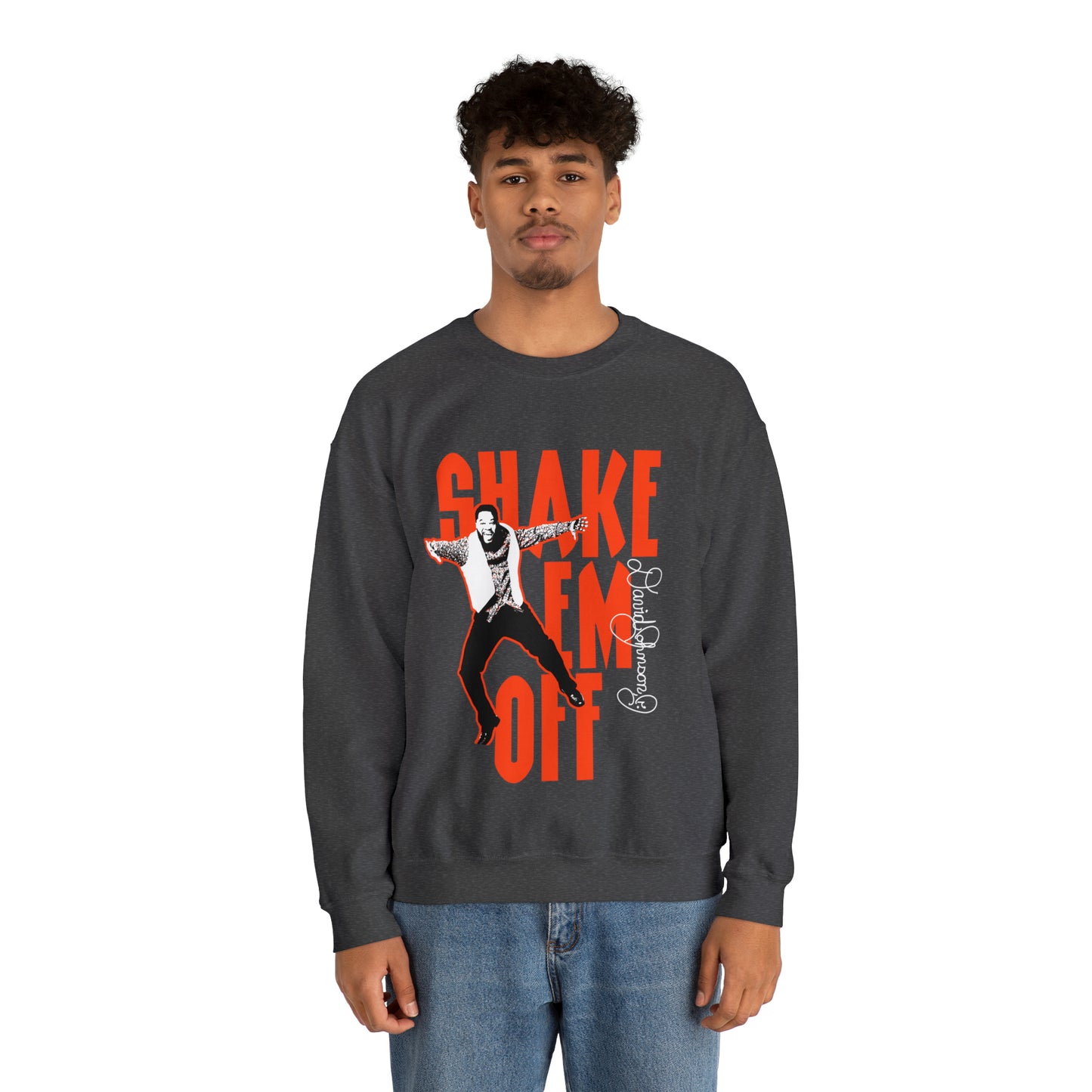 "Shake Em Off" Graphic Unisex Heavy Blend™ Crewneck Sweatshirt