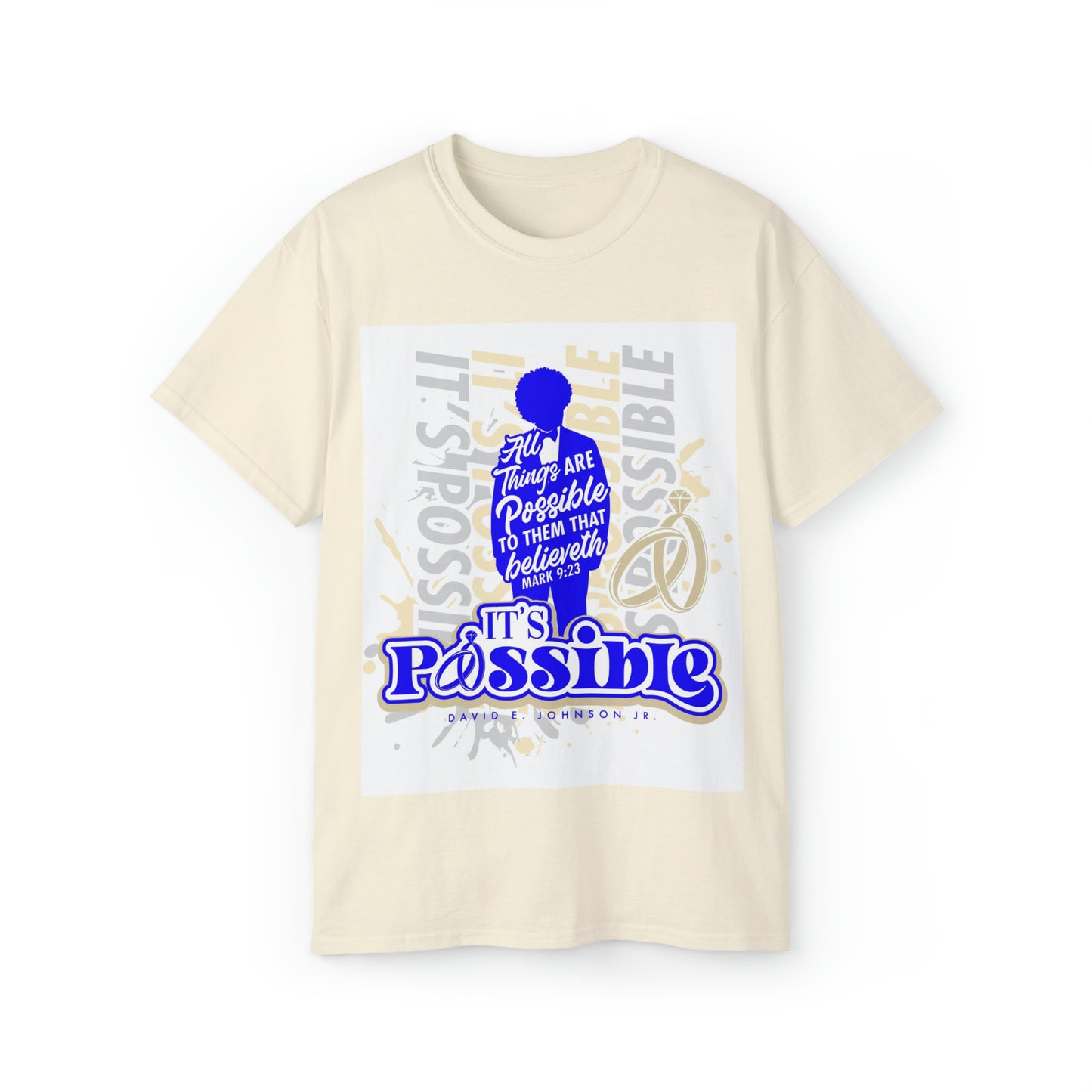 "It's Possible" Single T-Shirt (Blue)