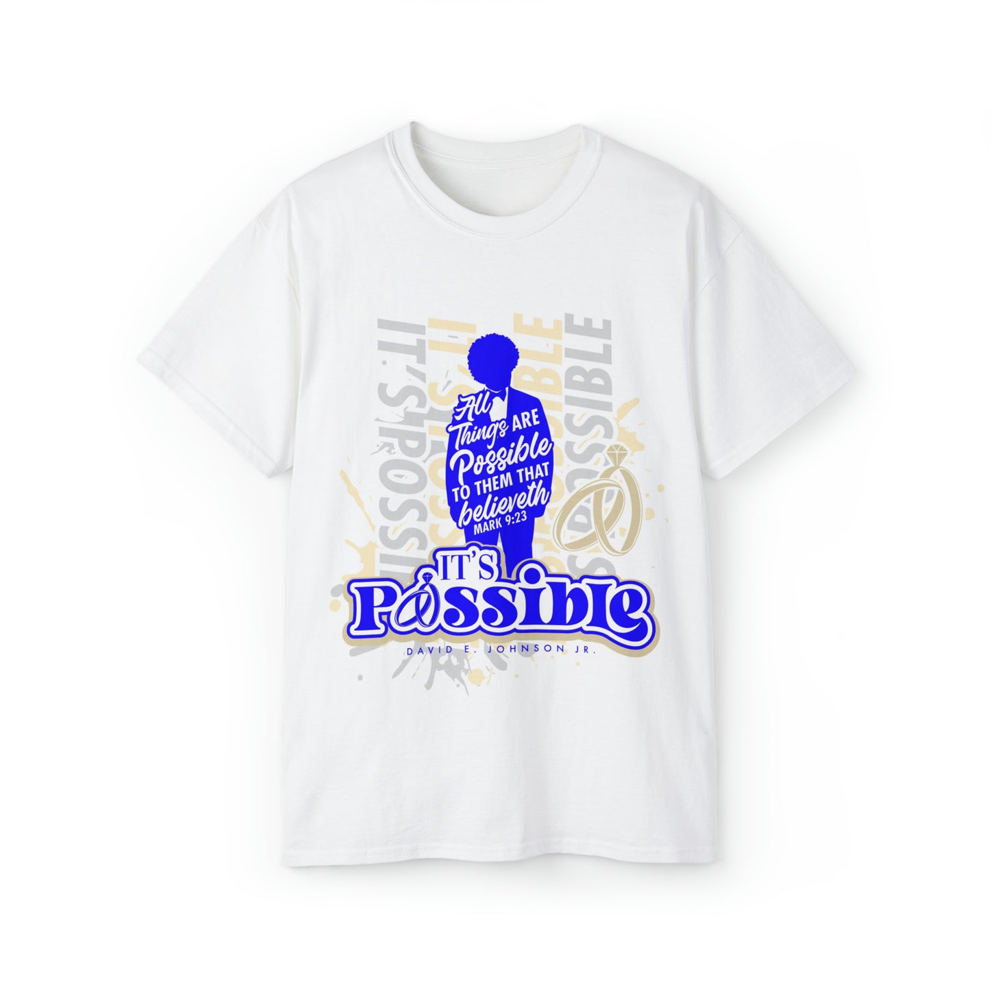 "It's Possible" Single T-Shirt (Blue)