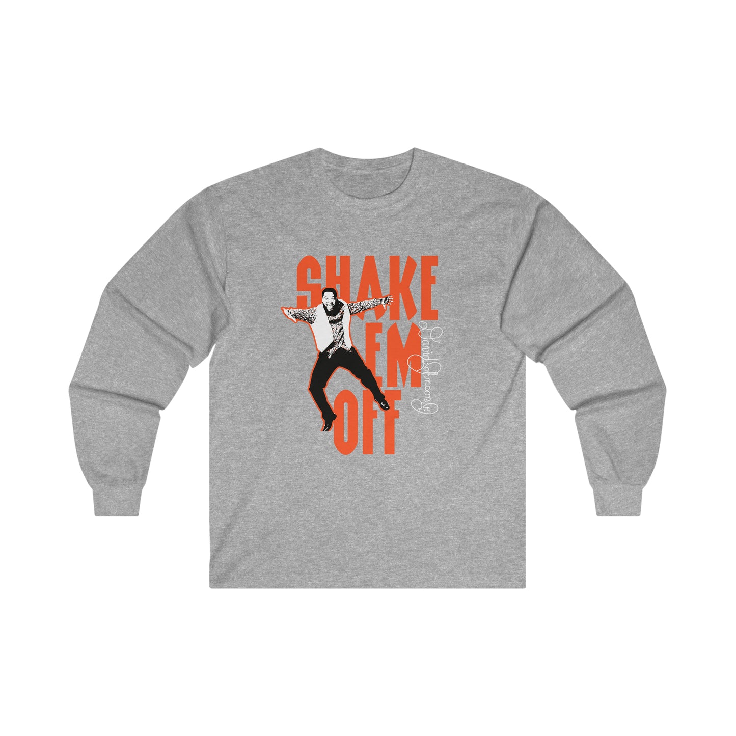"Shake Em Off" Graphic Long Sleeve T-Shirt