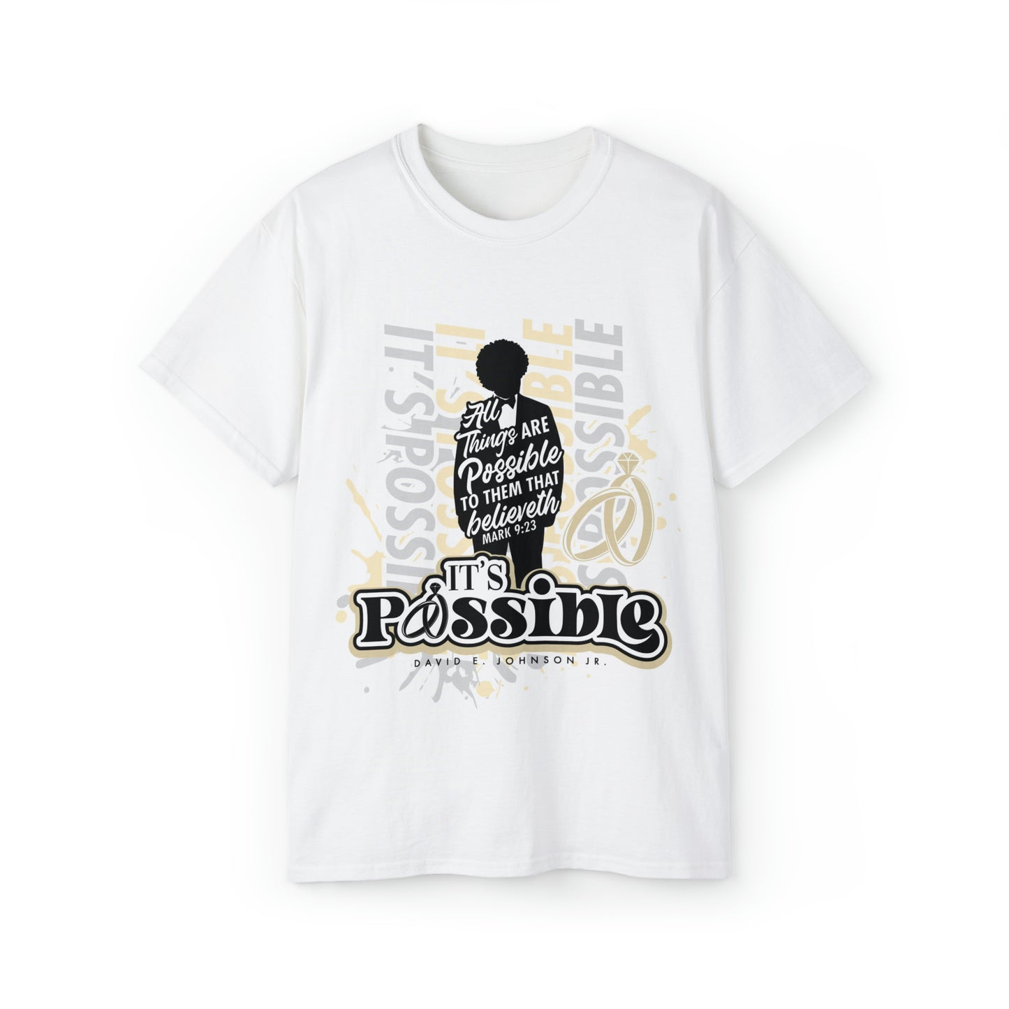 "It's Possible" Single T-Shirt (Black)
