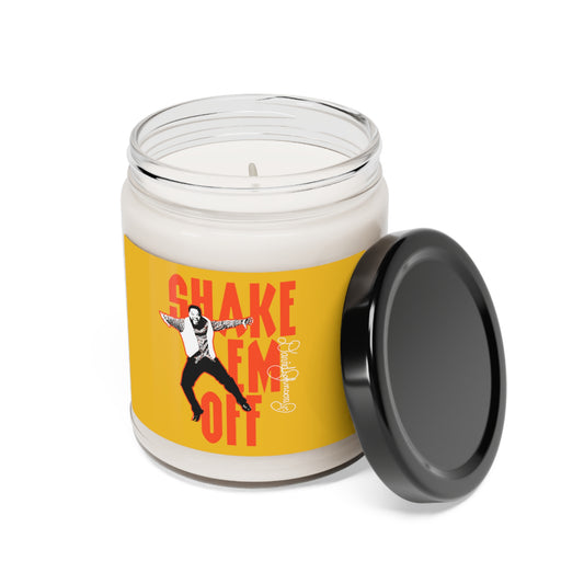 "Shake Em Off," Scented Soy Candle, Yellow