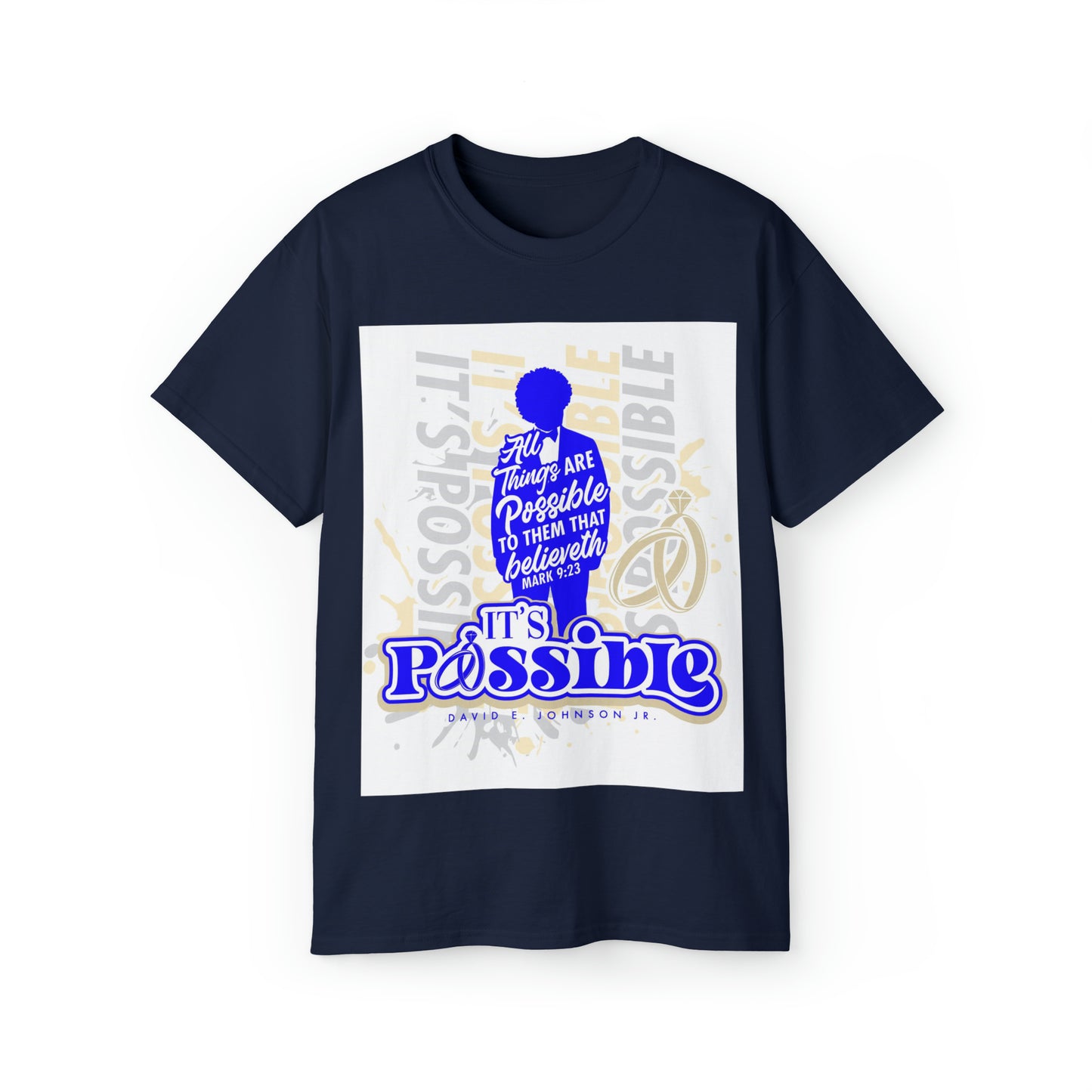 "It's Possible" Single T-Shirt (Blue)