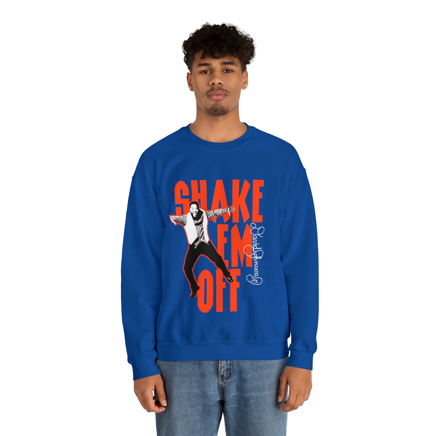 "Shake Em Off" Graphic Unisex Heavy Blend™ Crewneck Sweatshirt