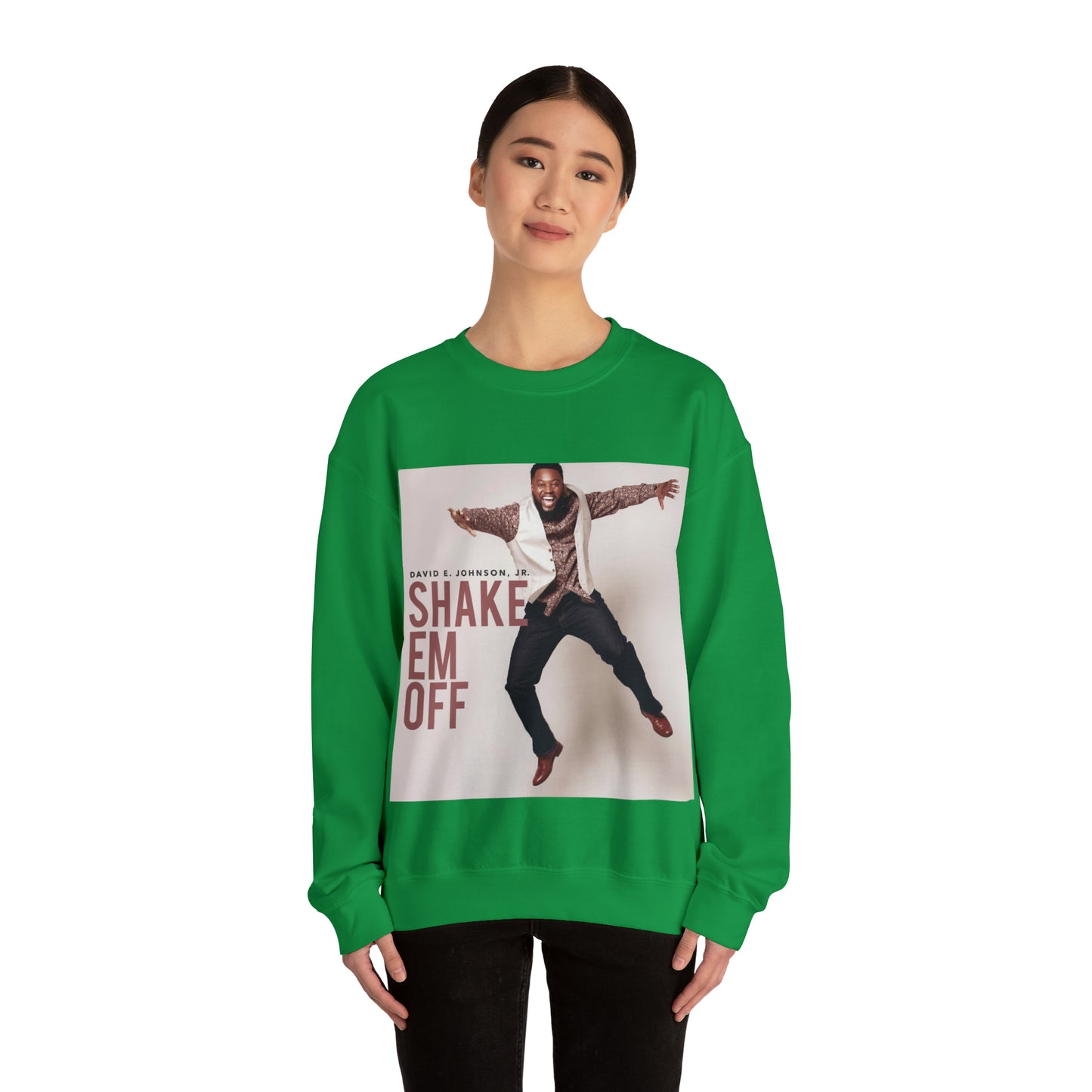 "Shake Em Off" Cover Unisex Heavy Blend™ Crewneck Sweatshirt