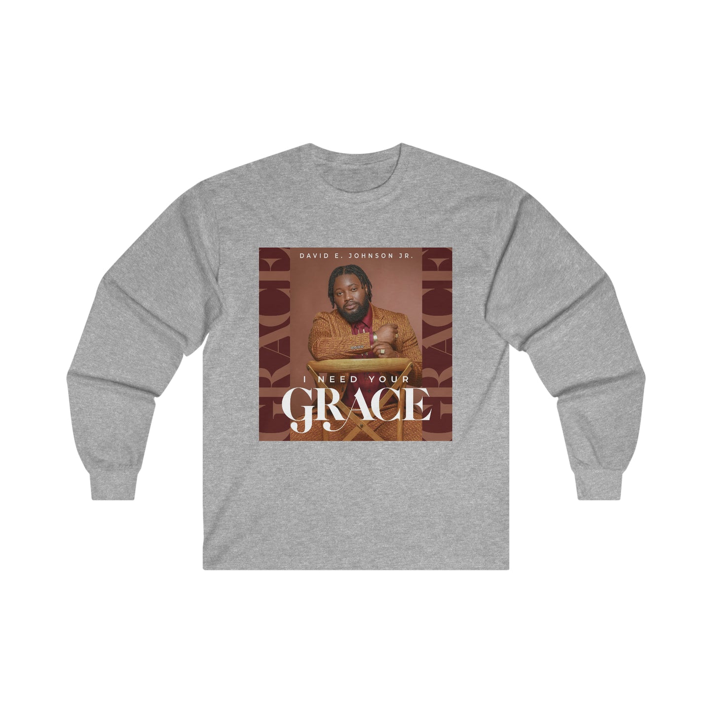 "I Need Your Grace" Cover Long Sleeve T-Shirt