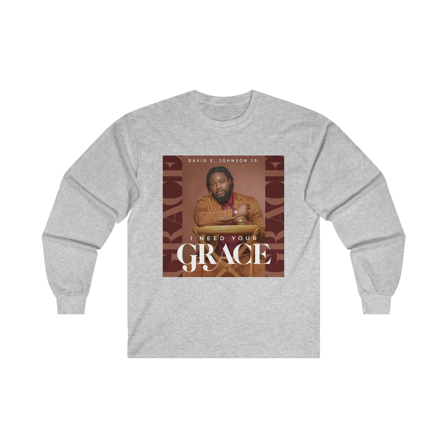 "I Need Your Grace" Cover Long Sleeve T-Shirt