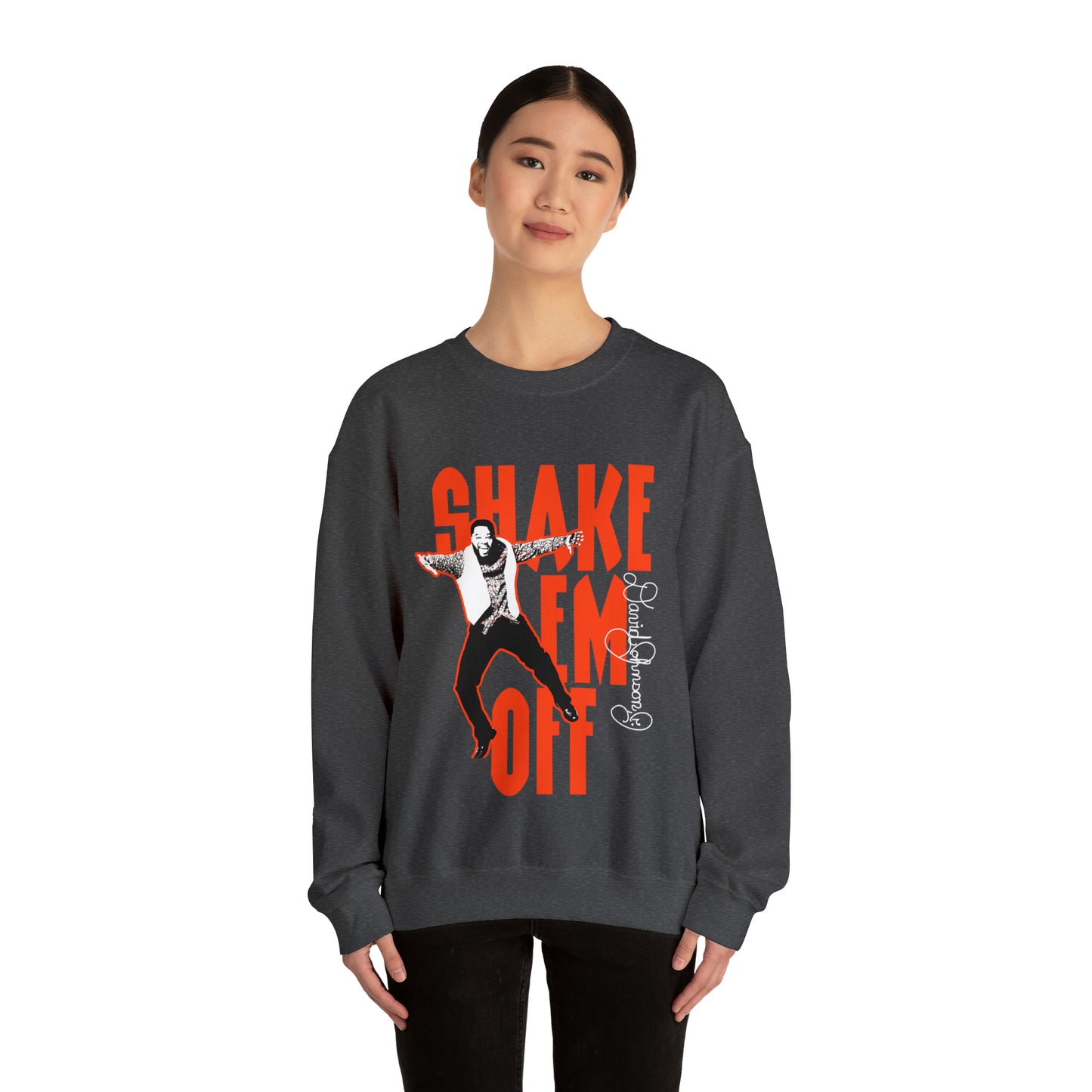 "Shake Em Off" Graphic Unisex Heavy Blend™ Crewneck Sweatshirt