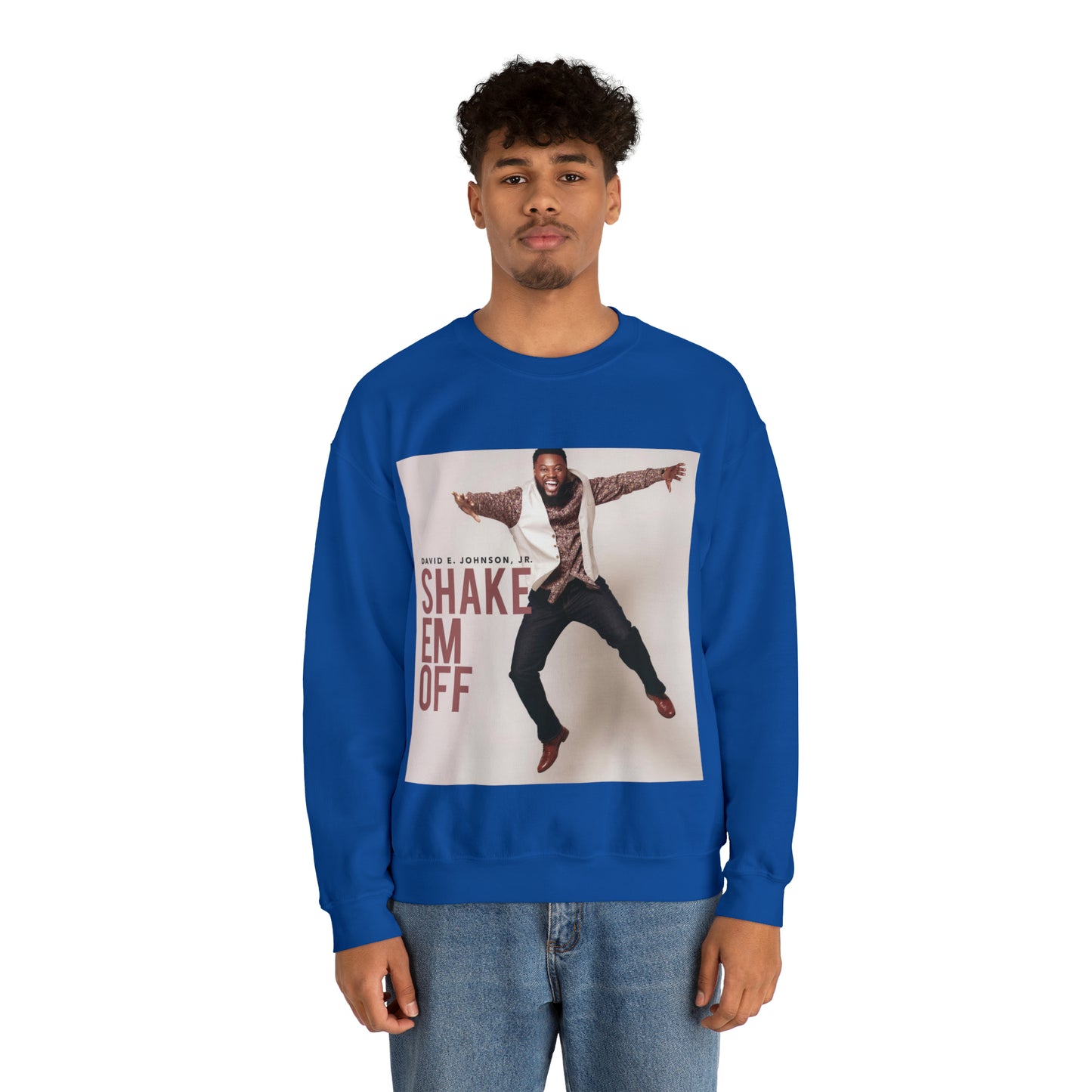 "Shake Em Off" Cover Unisex Heavy Blend™ Crewneck Sweatshirt