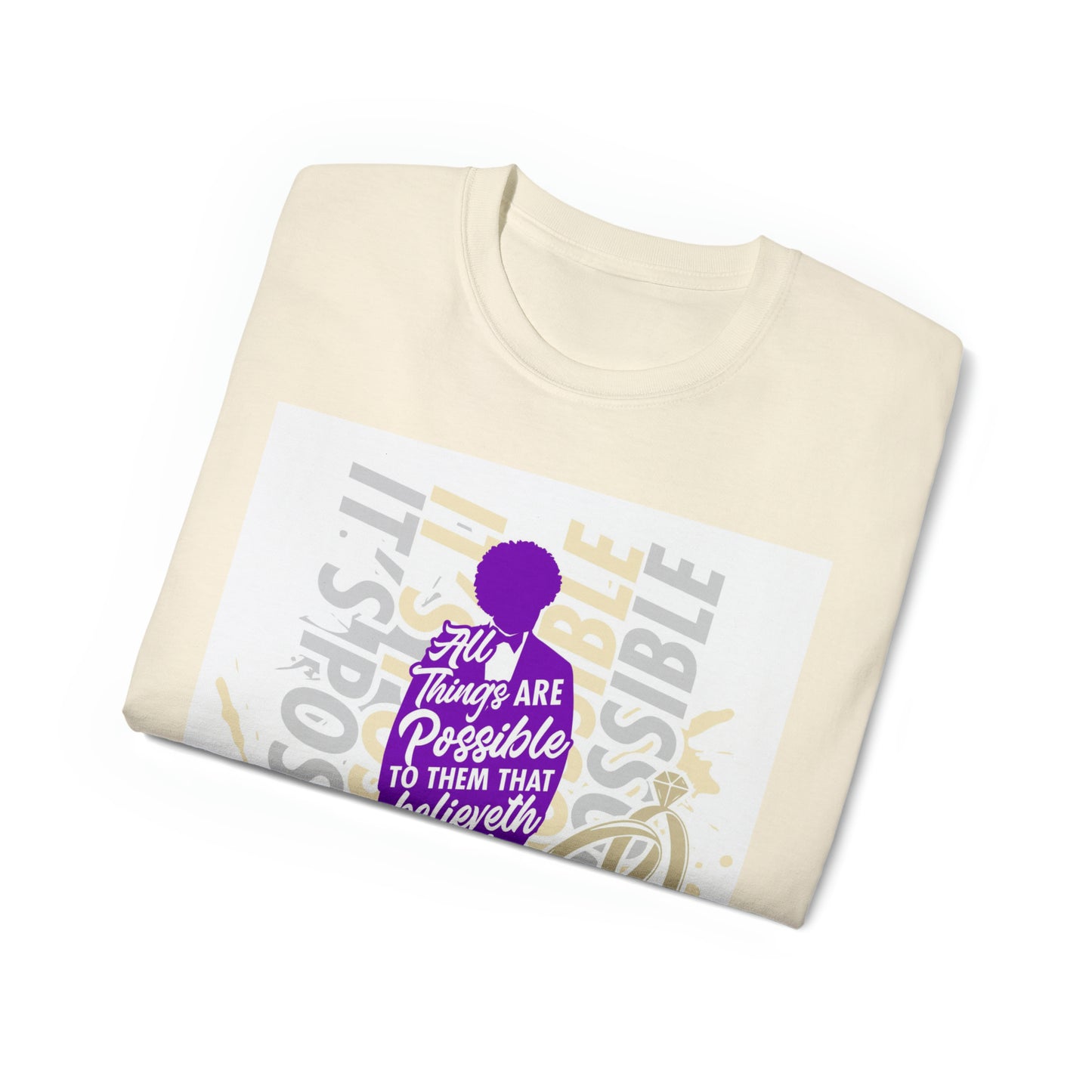 "It's Possible" Single T-Shirt (Purple)