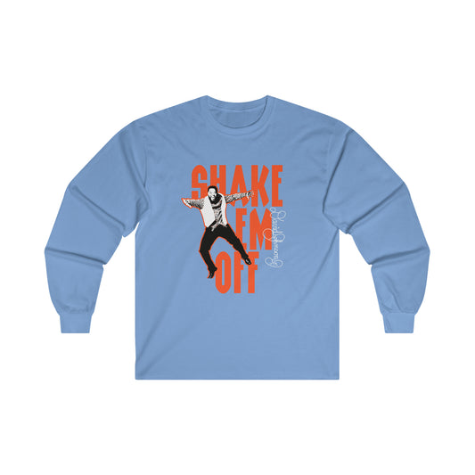 "Shake Em Off" Graphic Long Sleeve T-Shirt