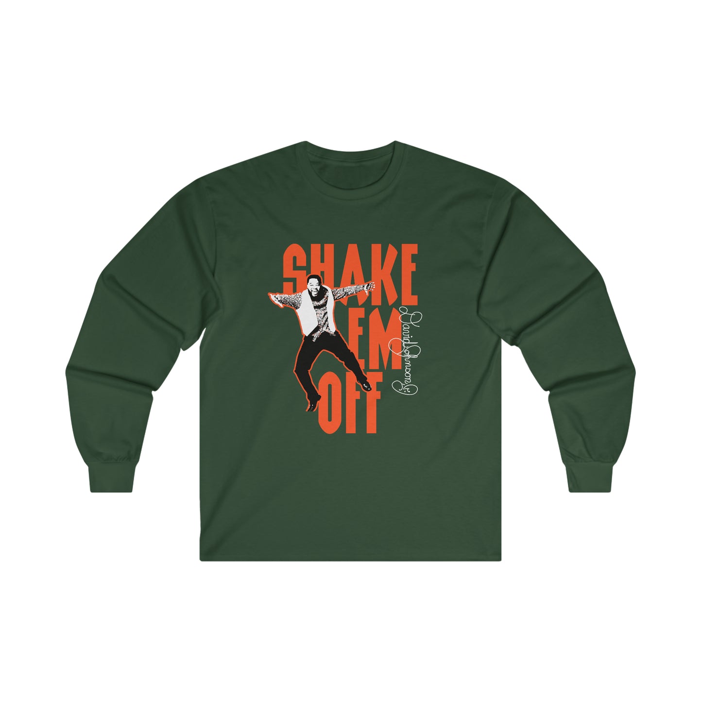 "Shake Em Off" Graphic Long Sleeve T-Shirt