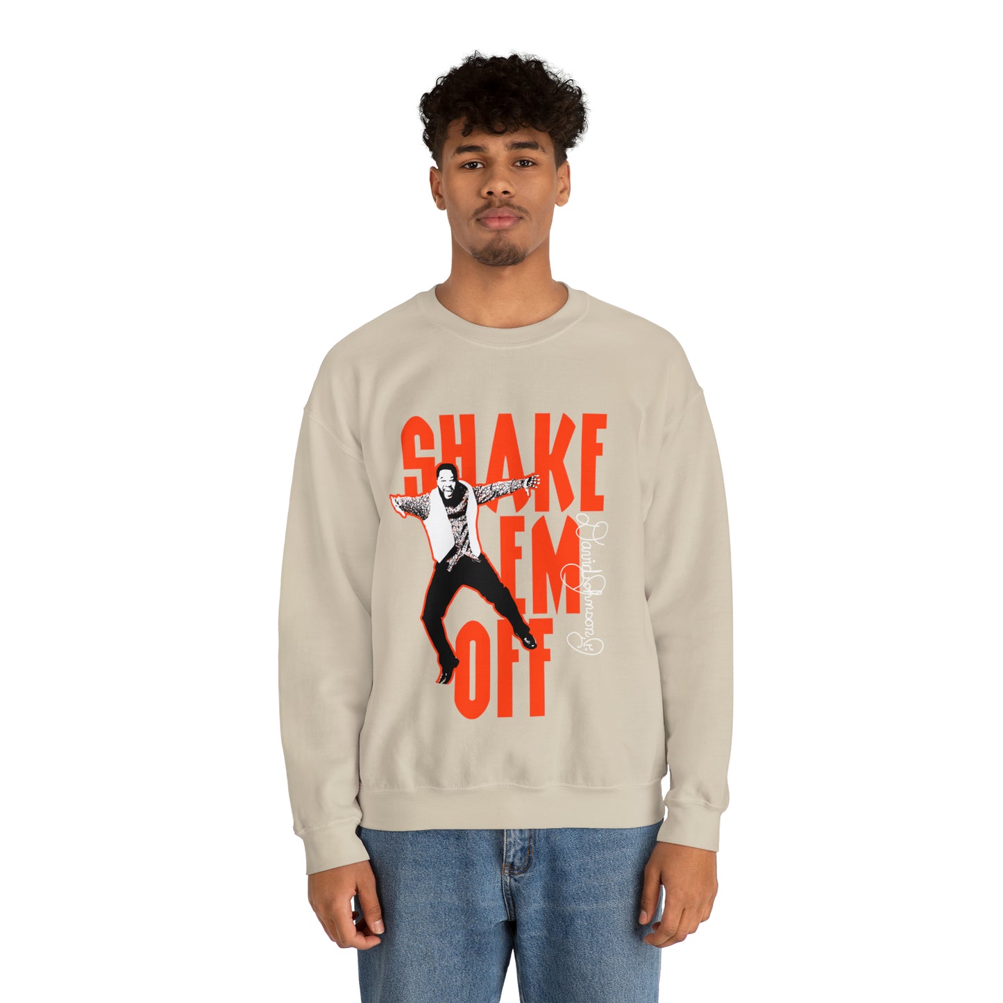 "Shake Em Off" Graphic Unisex Heavy Blend™ Crewneck Sweatshirt