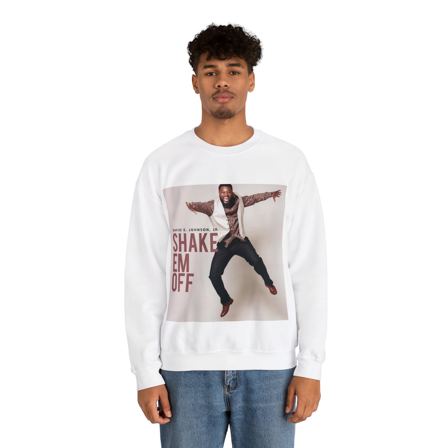 "Shake Em Off" Cover Unisex Heavy Blend™ Crewneck Sweatshirt
