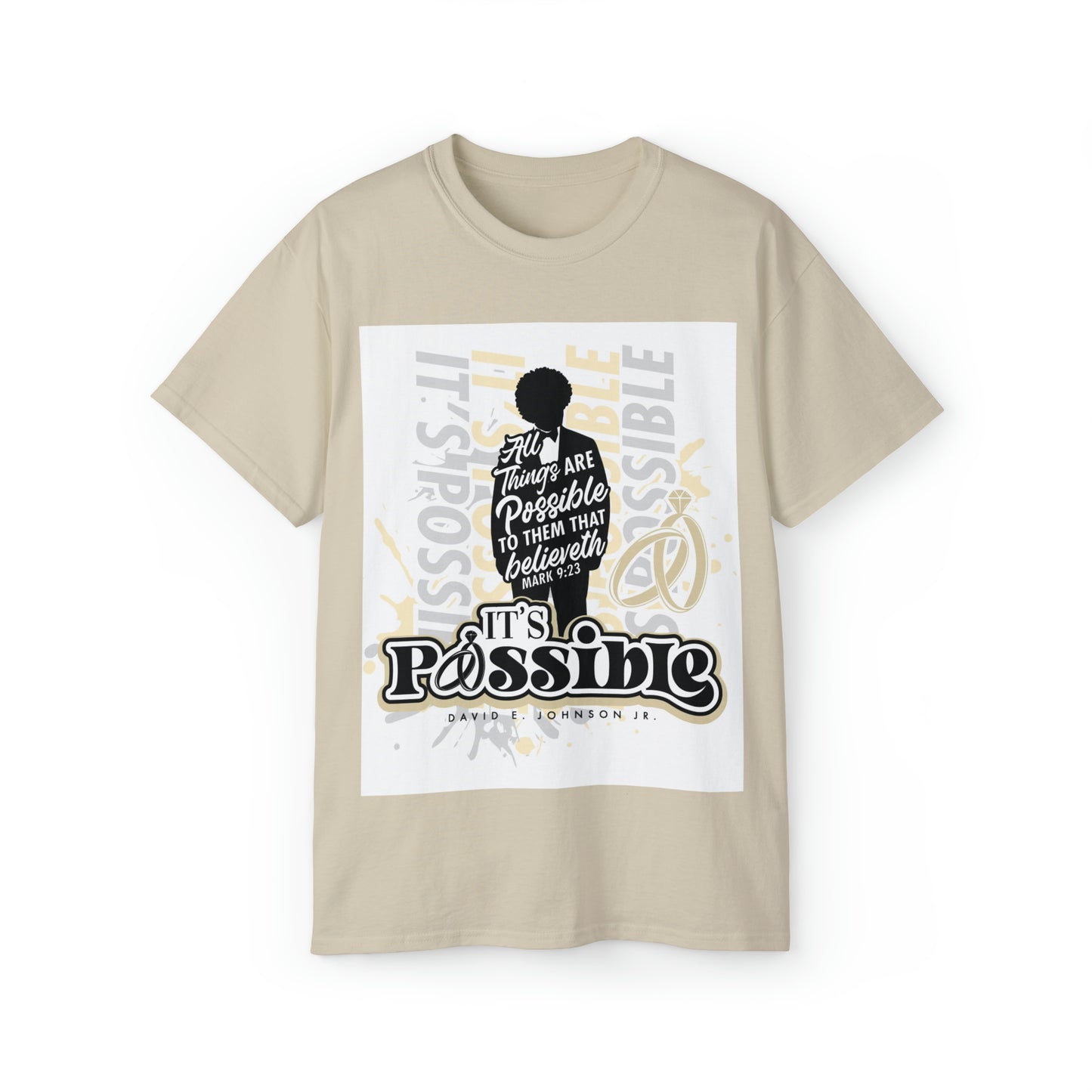 "It's Possible" Single T-Shirt (Black)