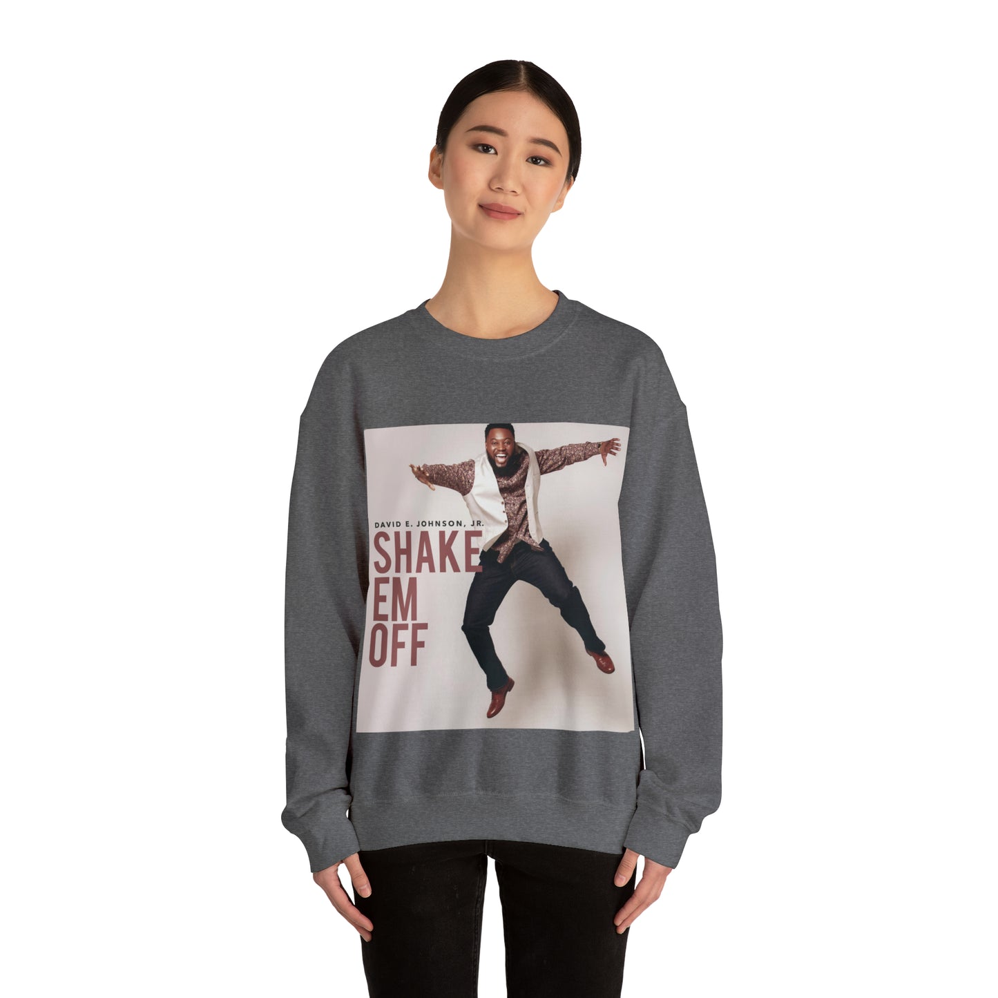 "Shake Em Off" Cover Unisex Heavy Blend™ Crewneck Sweatshirt