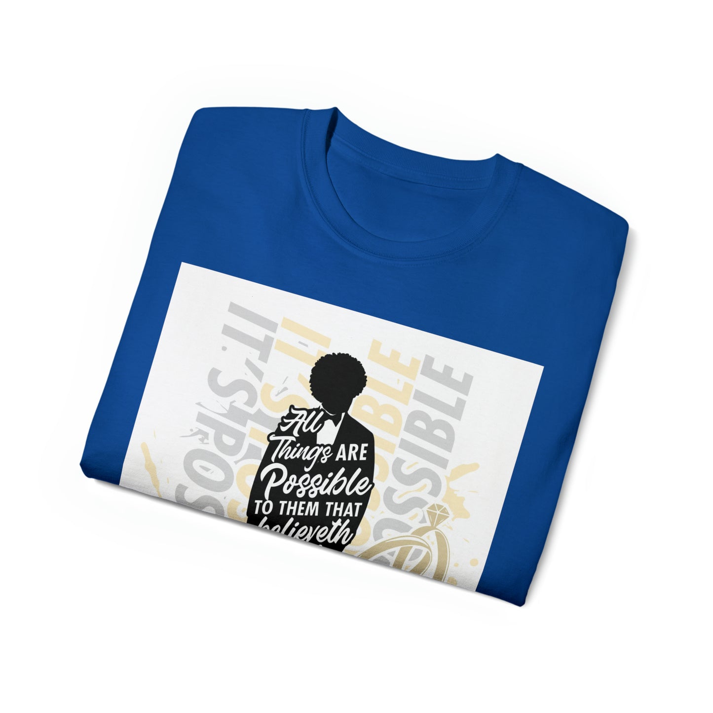 "It's Possible" Single T-Shirt (Black)