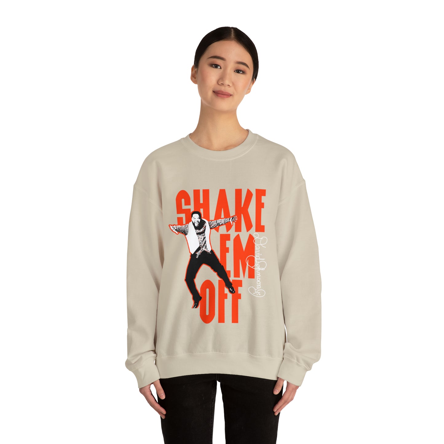 "Shake Em Off" Graphic Unisex Heavy Blend™ Crewneck Sweatshirt
