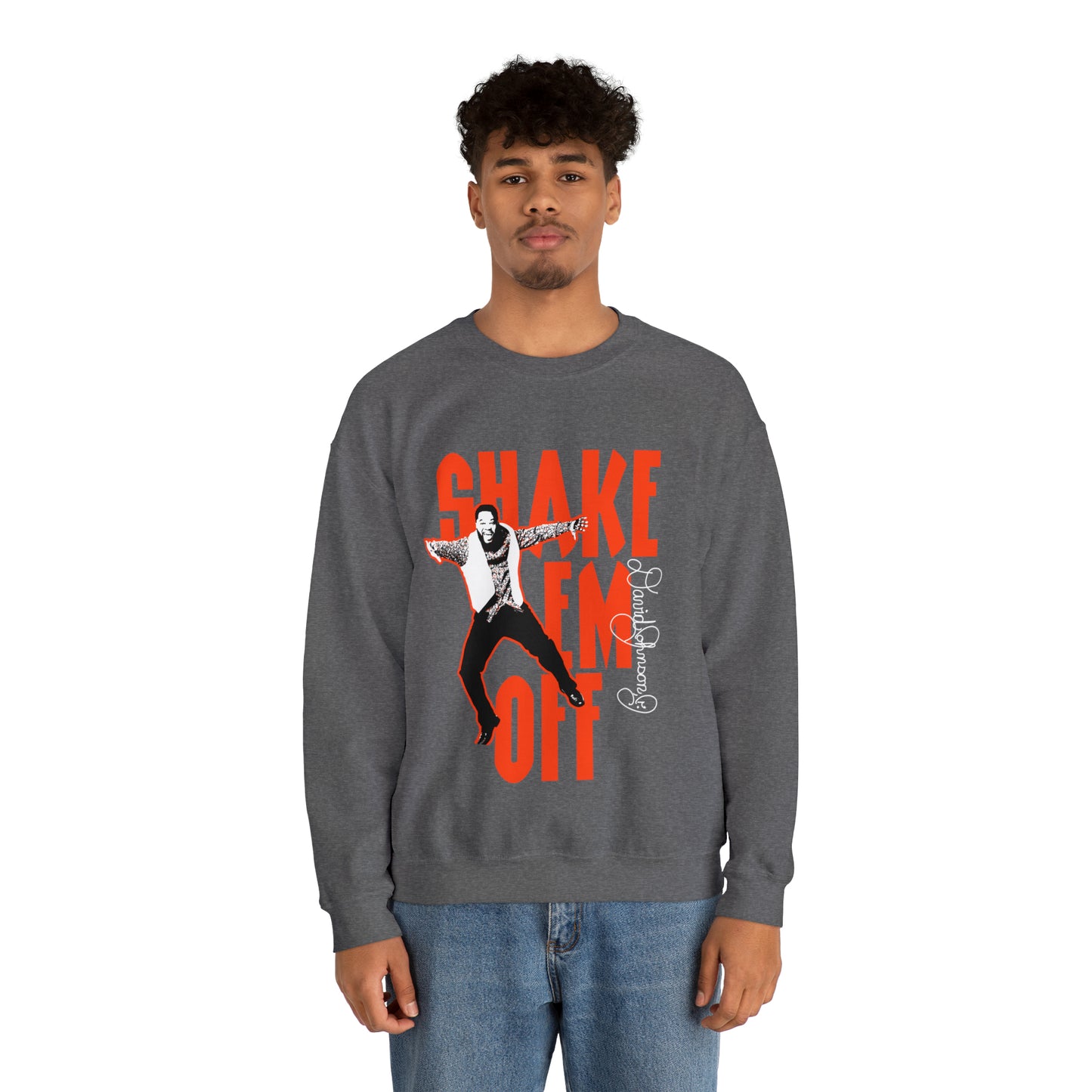 "Shake Em Off" Graphic Unisex Heavy Blend™ Crewneck Sweatshirt