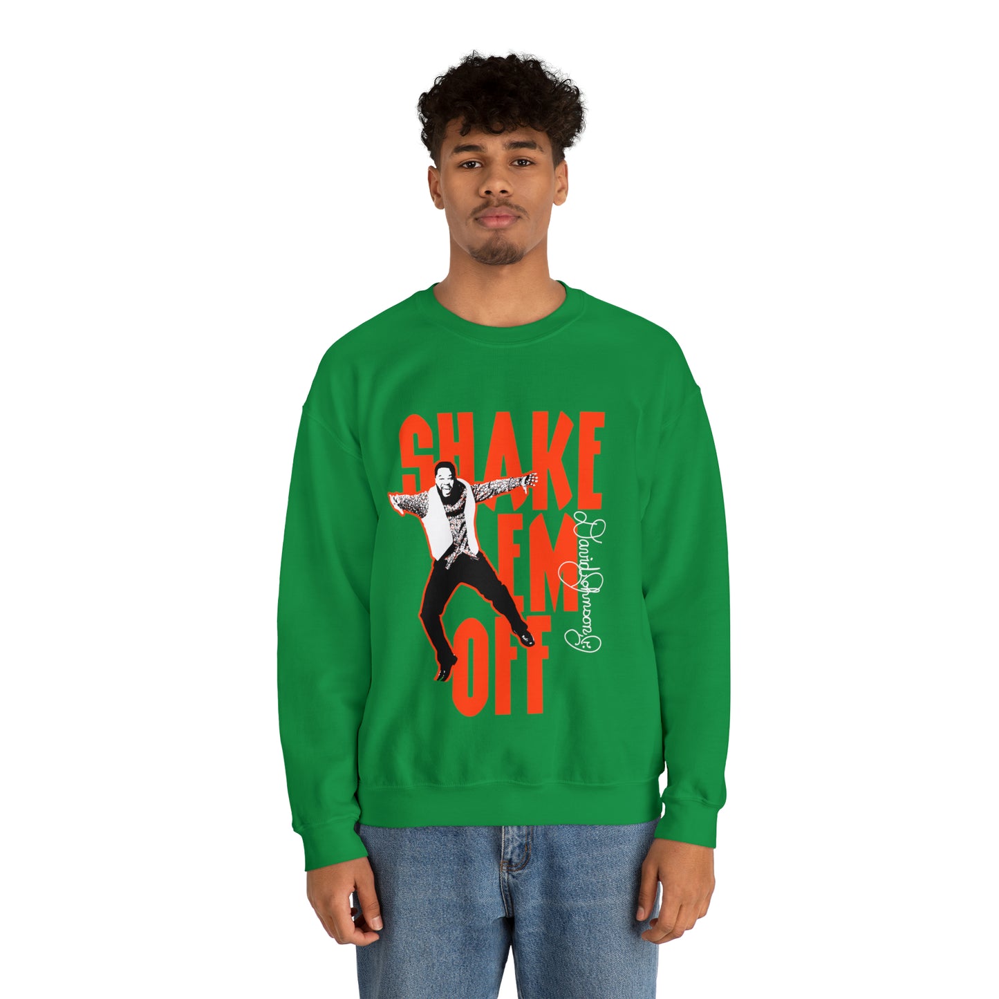 "Shake Em Off" Graphic Unisex Heavy Blend™ Crewneck Sweatshirt
