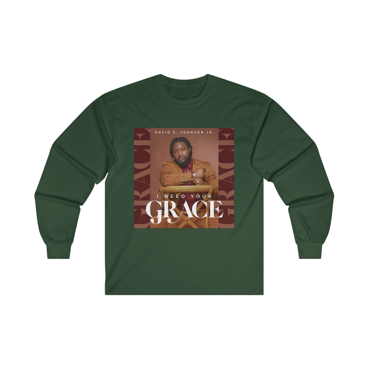 "I Need Your Grace" Cover Long Sleeve T-Shirt