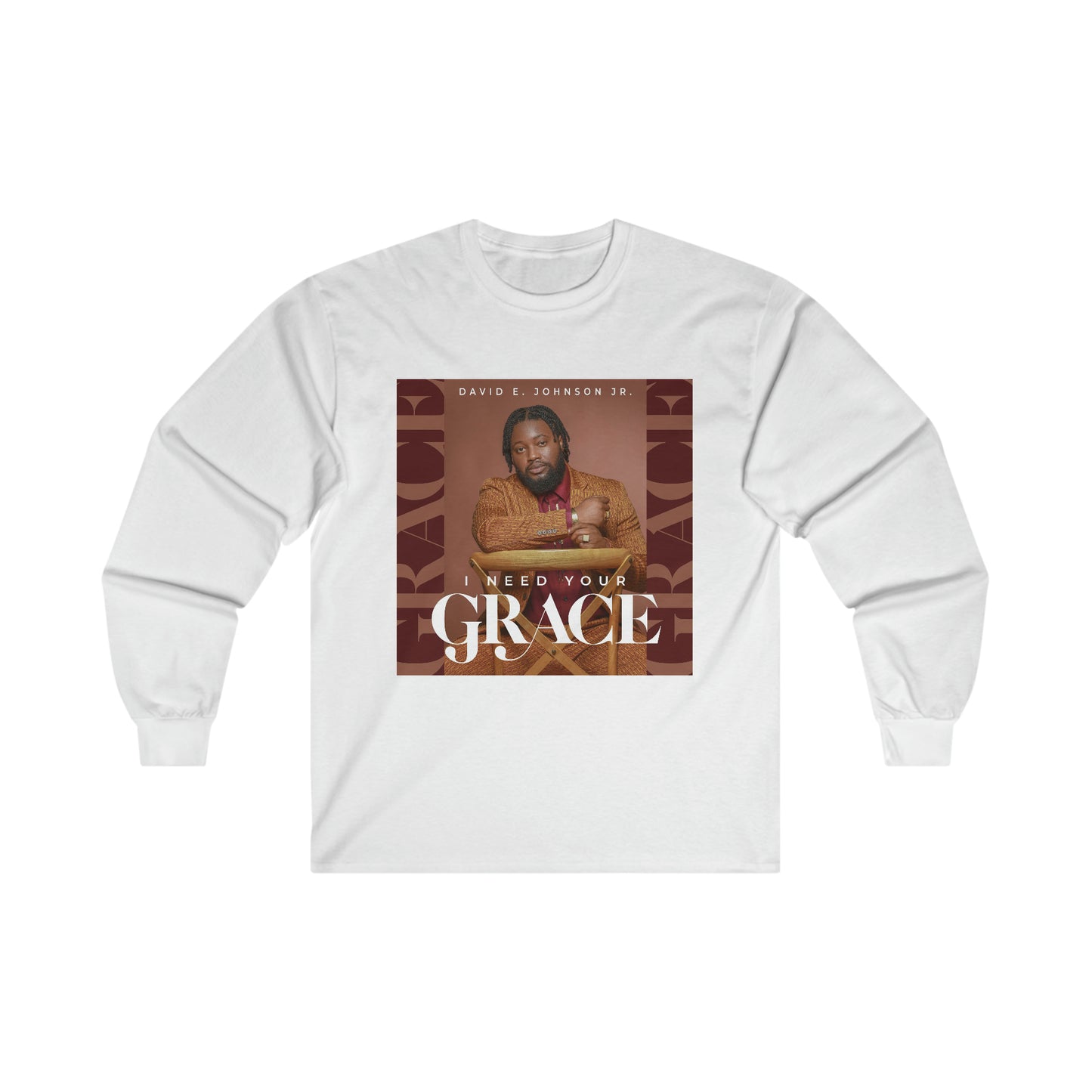 "I Need Your Grace" Cover Long Sleeve T-Shirt