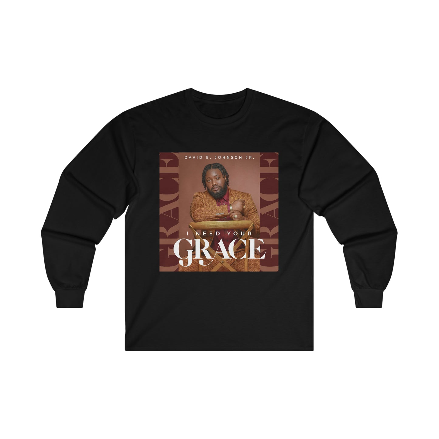 "I Need Your Grace" Cover Long Sleeve T-Shirt