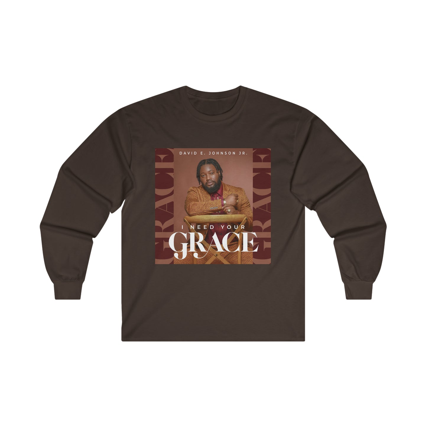 "I Need Your Grace" Cover Long Sleeve T-Shirt