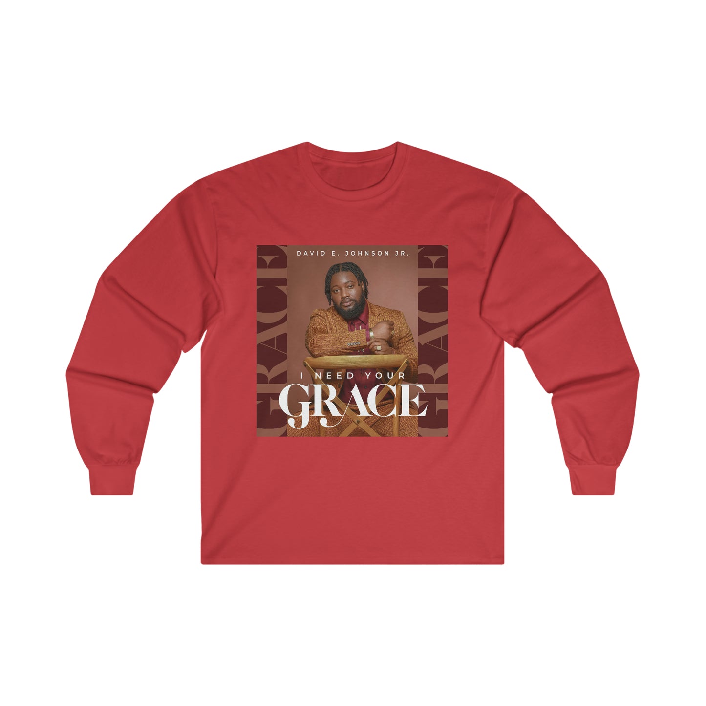 "I Need Your Grace" Cover Long Sleeve T-Shirt