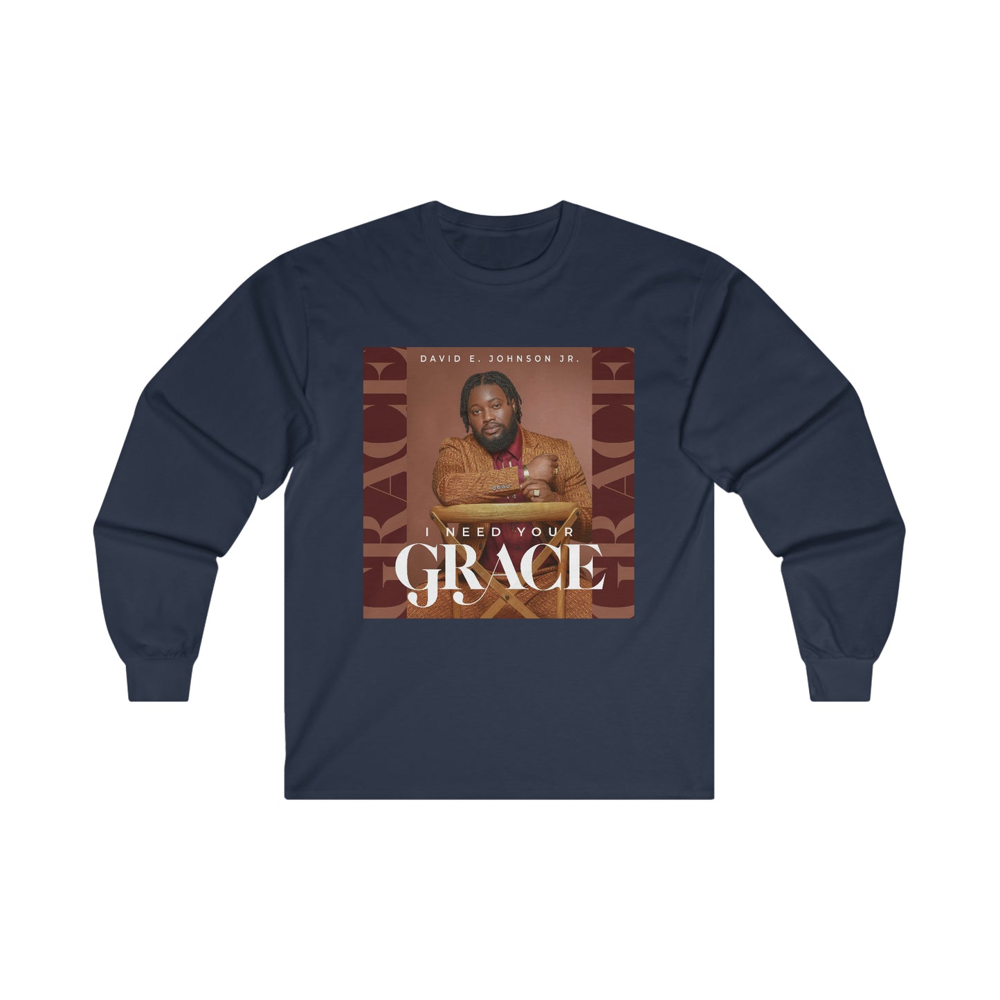 "I Need Your Grace" Cover Long Sleeve T-Shirt