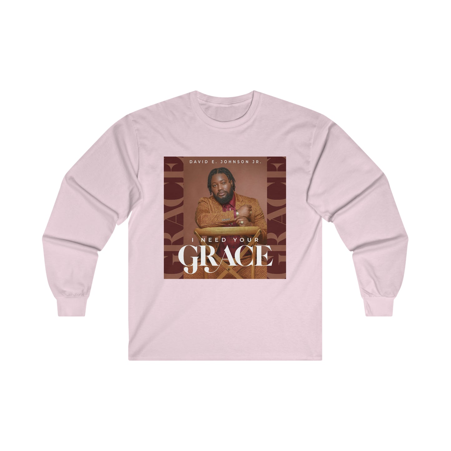 "I Need Your Grace" Cover Long Sleeve T-Shirt