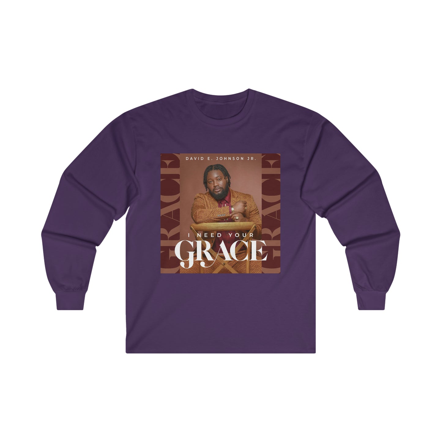 "I Need Your Grace" Cover Long Sleeve T-Shirt