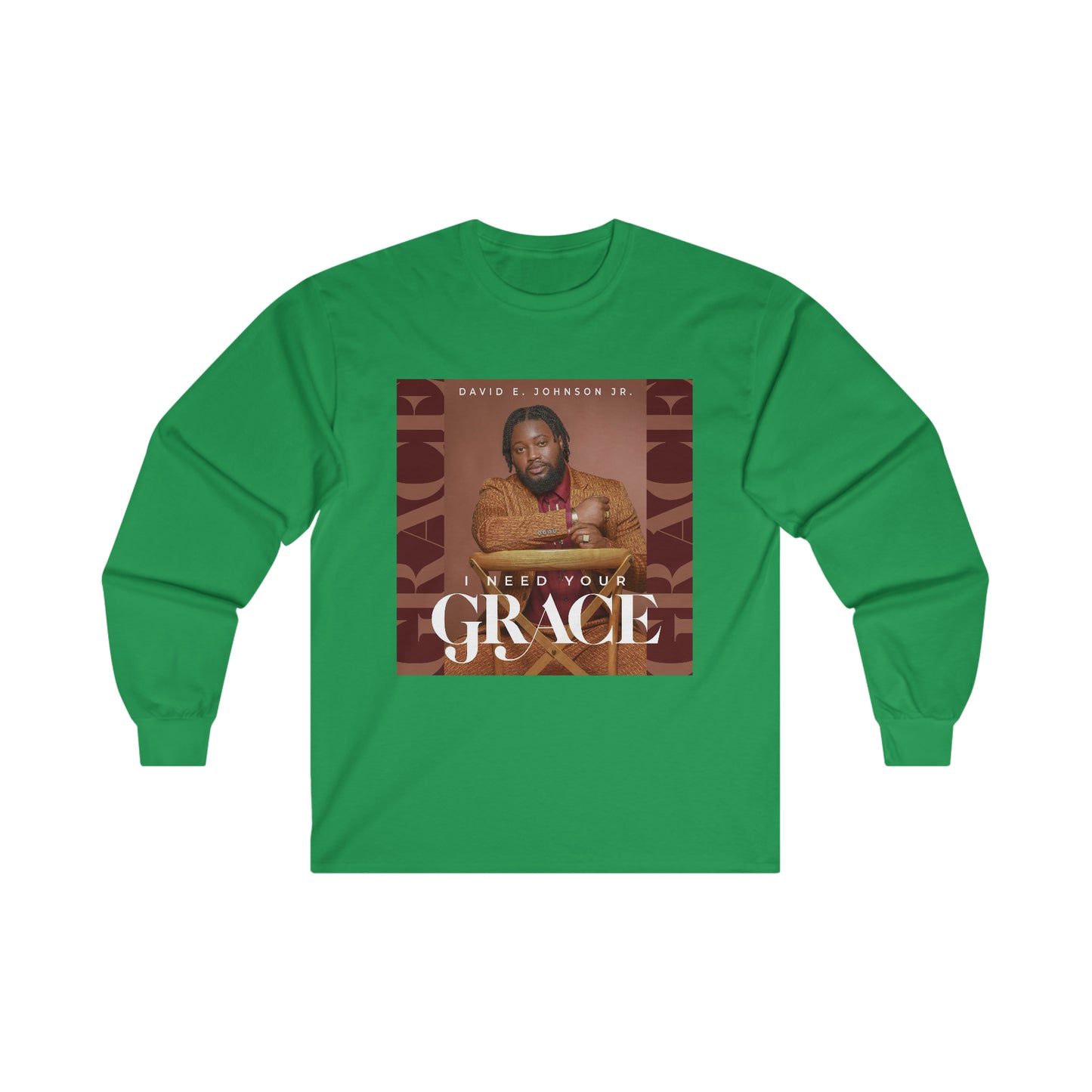 "I Need Your Grace" Cover Long Sleeve T-Shirt