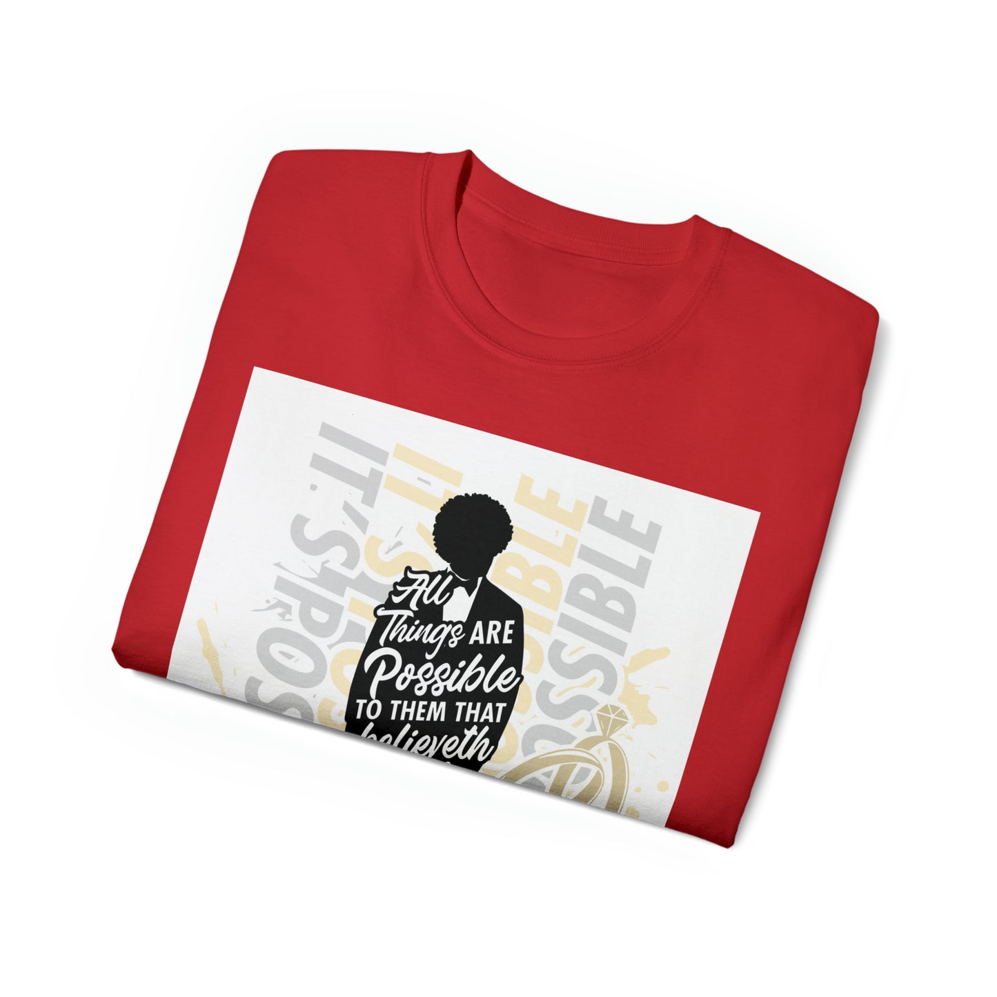 "It's Possible" Single T-Shirt (Black)