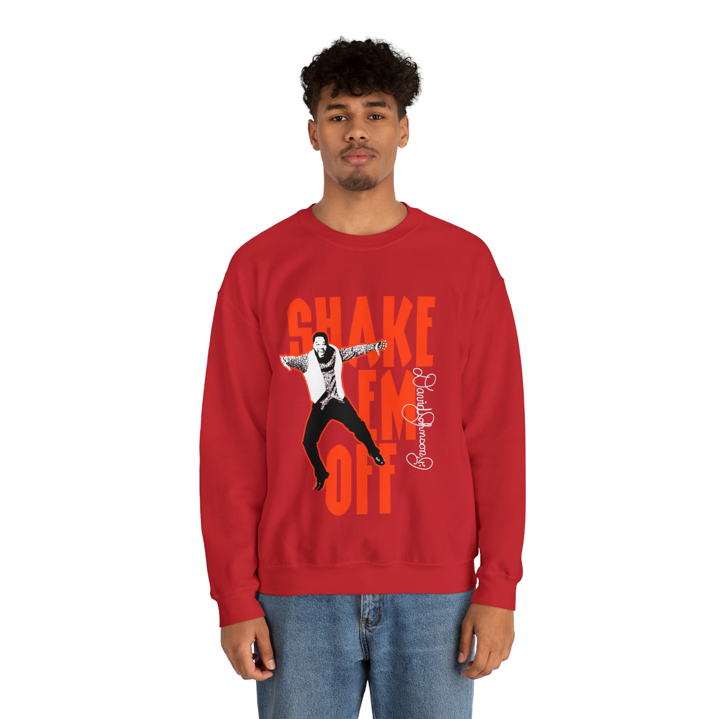 "Shake Em Off" Graphic Unisex Heavy Blend™ Crewneck Sweatshirt