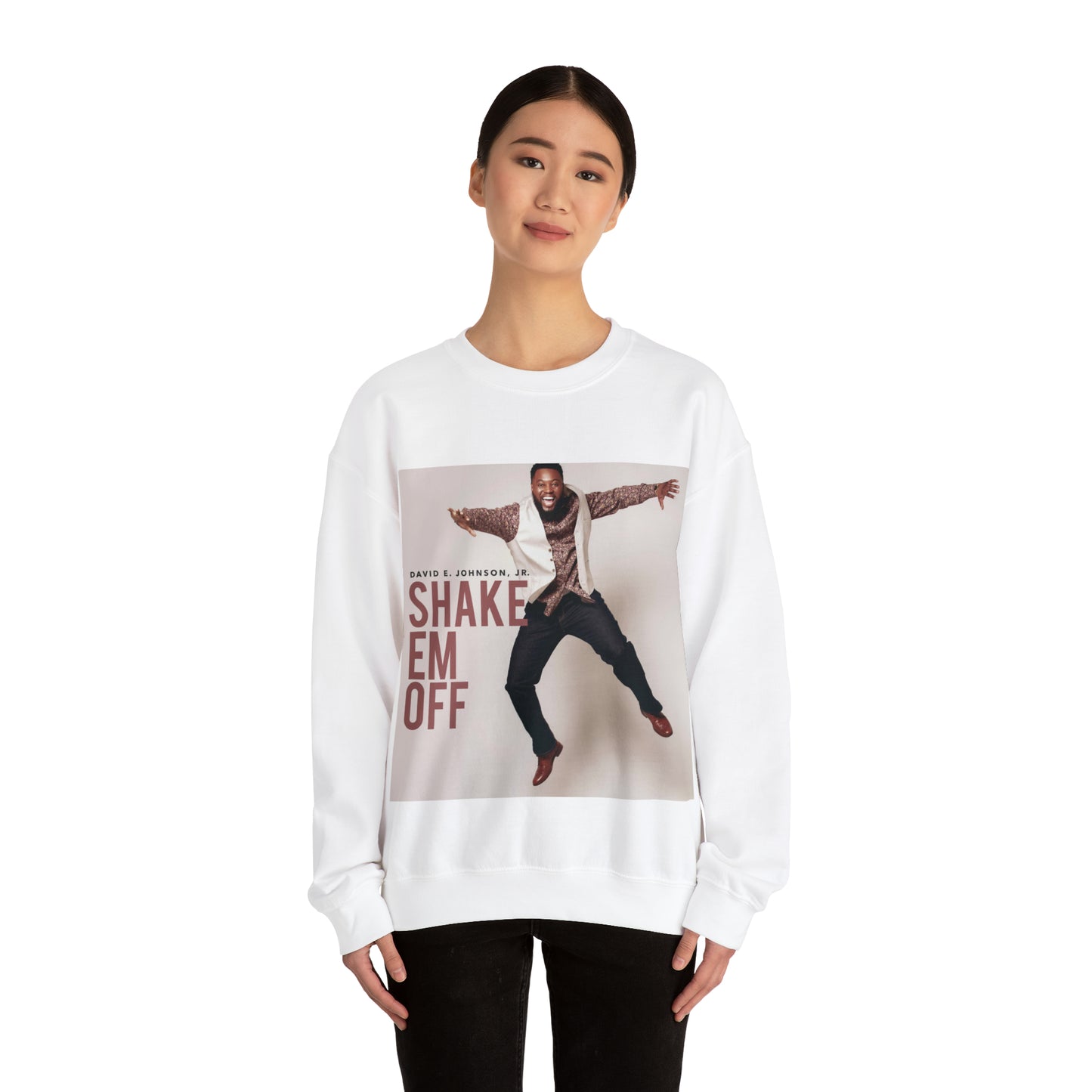 "Shake Em Off" Cover Unisex Heavy Blend™ Crewneck Sweatshirt