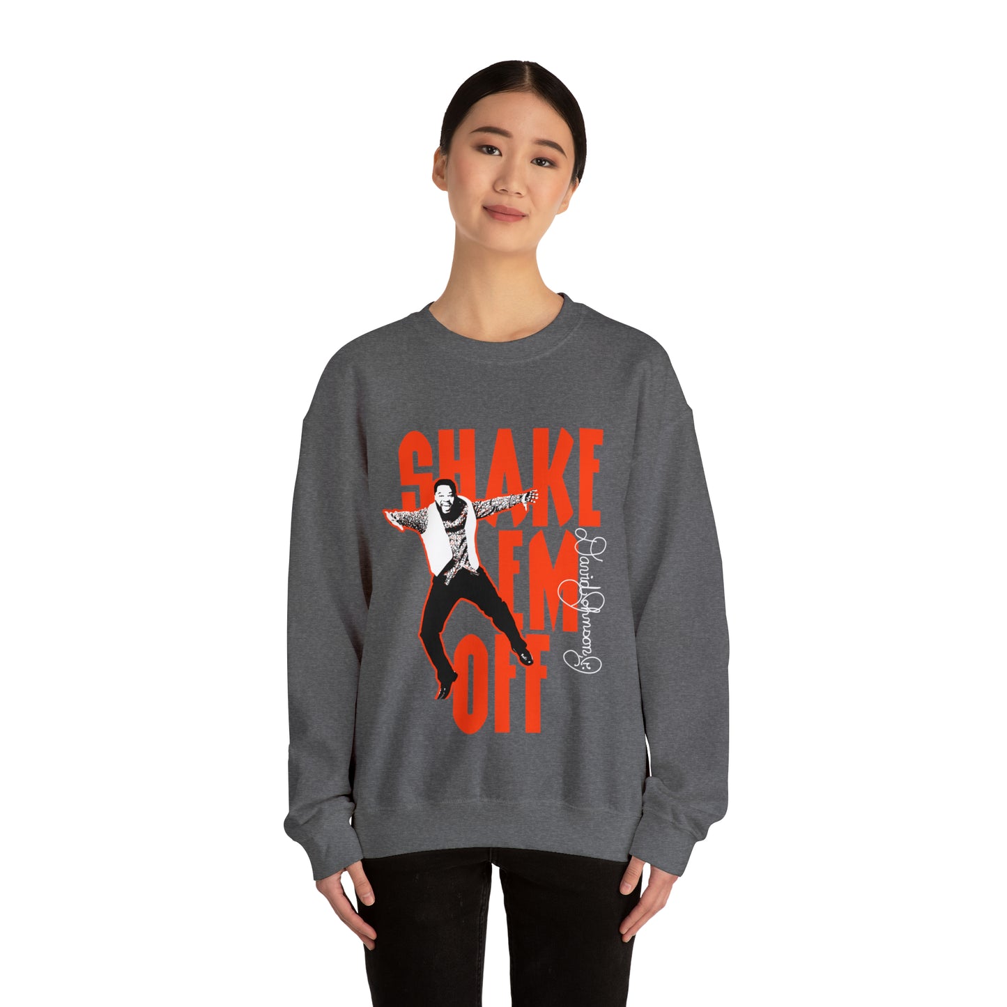 "Shake Em Off" Graphic Unisex Heavy Blend™ Crewneck Sweatshirt
