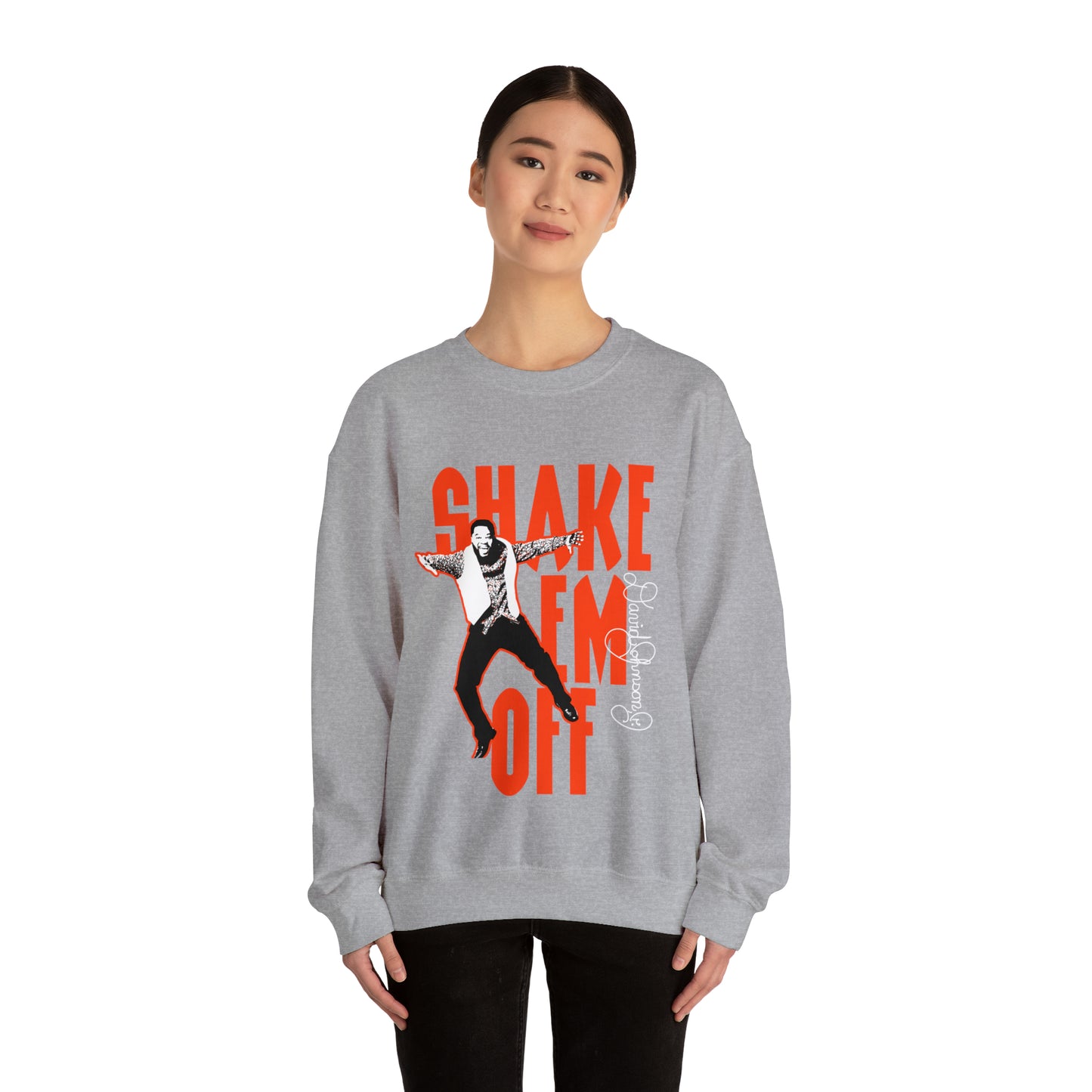 "Shake Em Off" Graphic Unisex Heavy Blend™ Crewneck Sweatshirt
