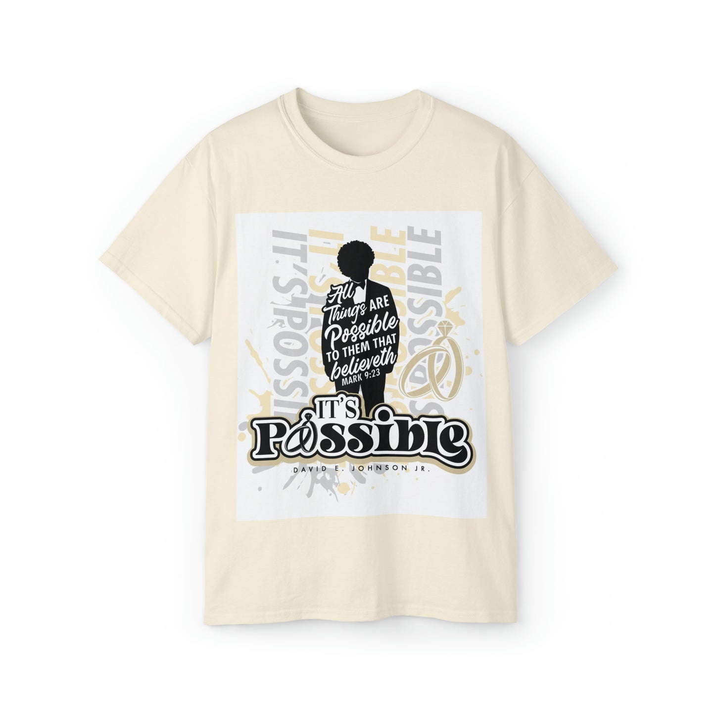 "It's Possible" Single T-Shirt (Black)