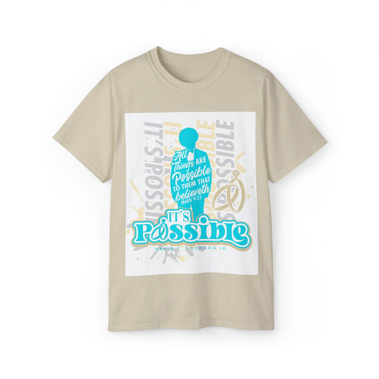 "It's Possible" Single T-Shirt (Teal)