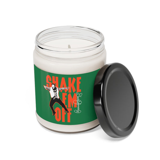 "Shake Em Off," Scented Soy Candle, Green