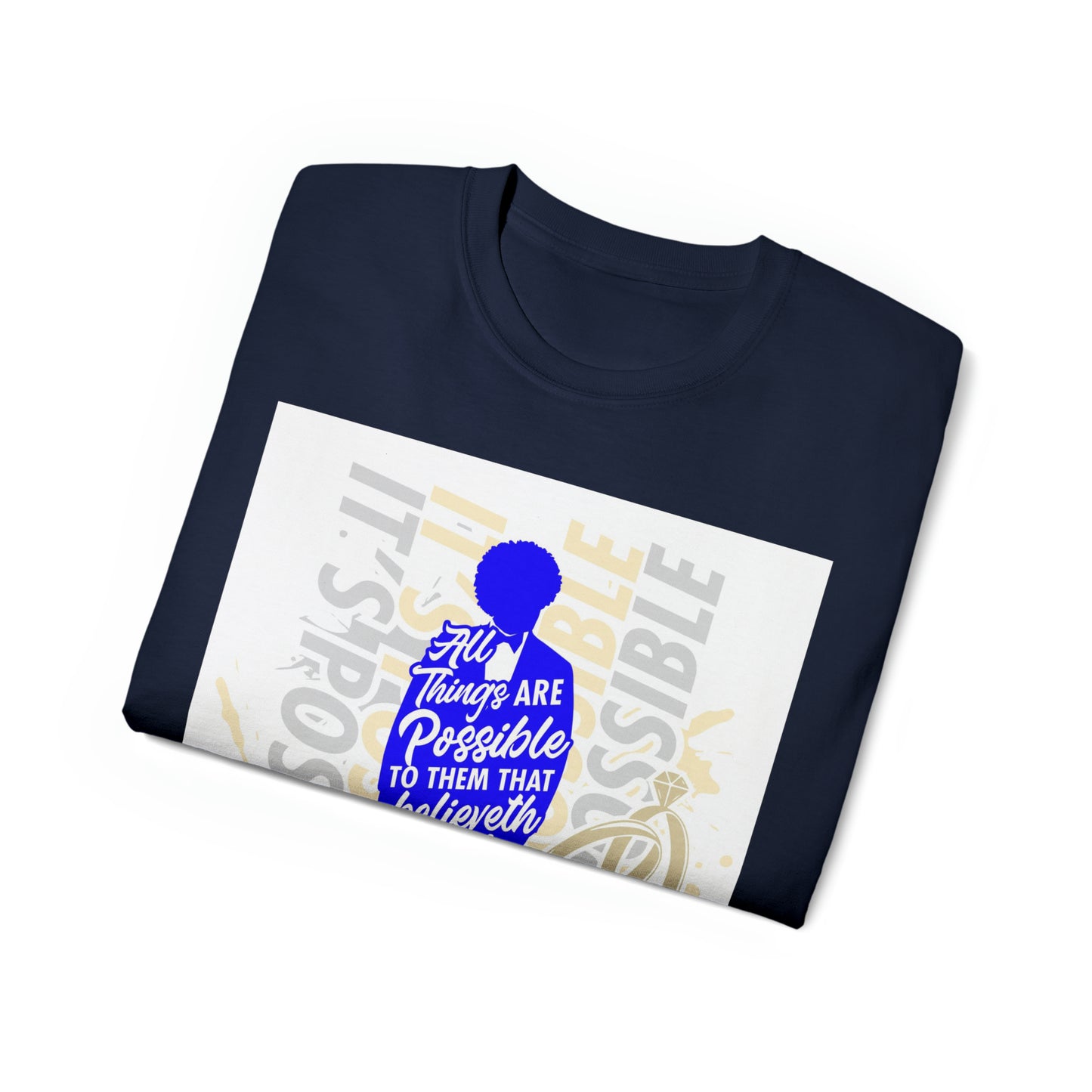 "It's Possible" Single T-Shirt (Blue)