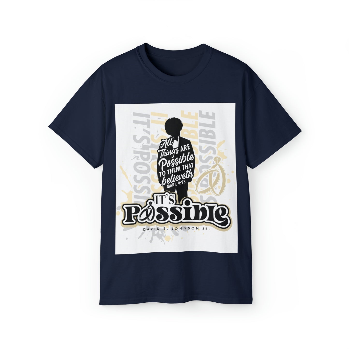 "It's Possible" Single T-Shirt (Black)