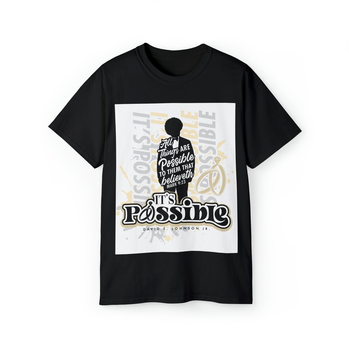 "It's Possible" Single T-Shirt (Black)