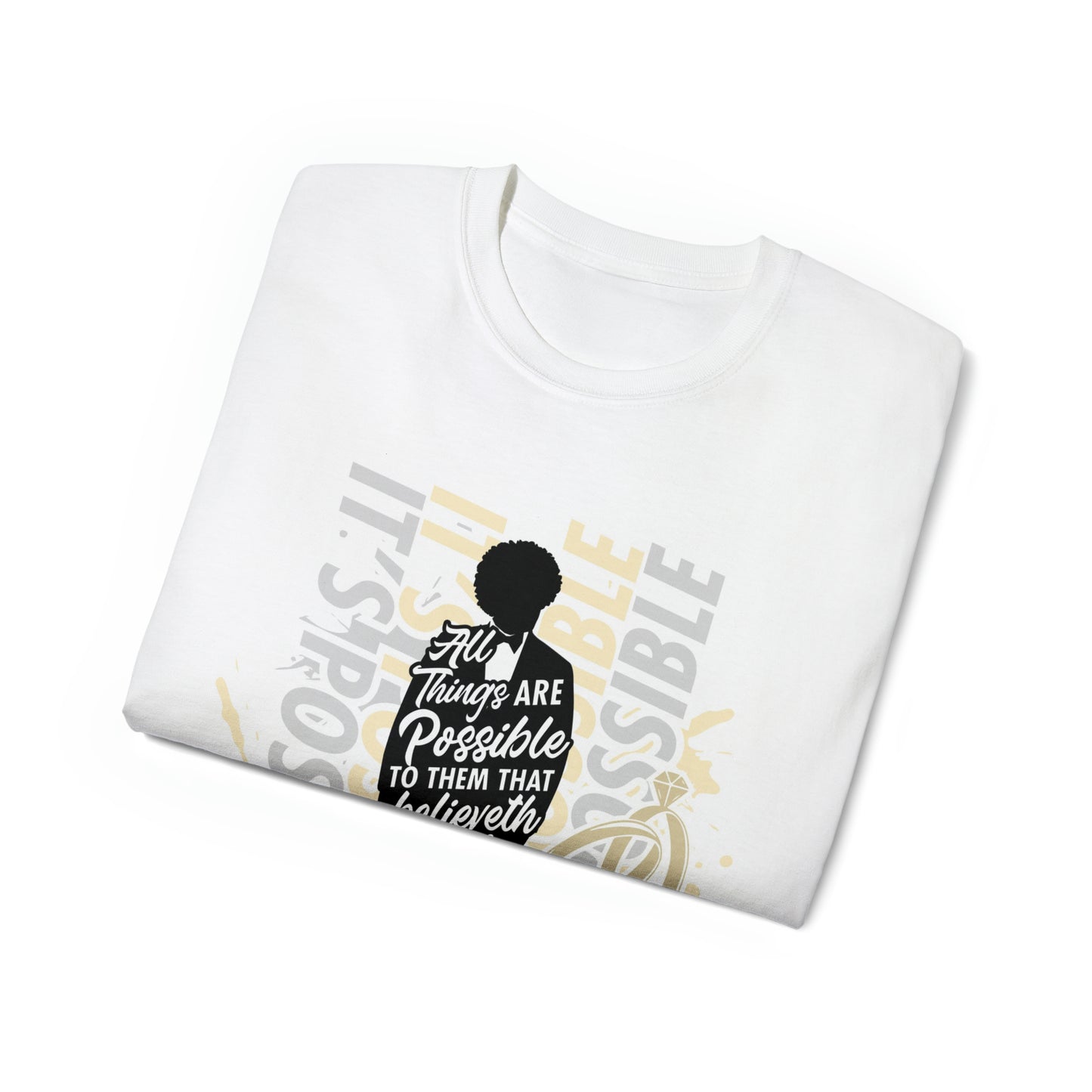 "It's Possible" Single T-Shirt (Black)