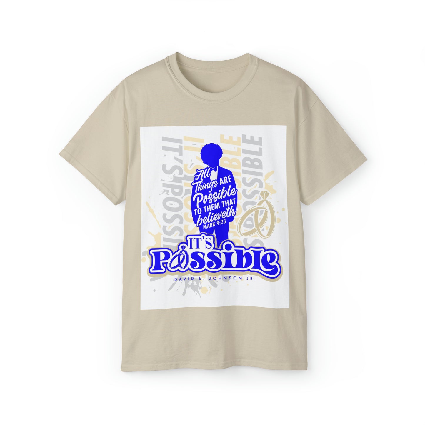 "It's Possible" Single T-Shirt (Blue)