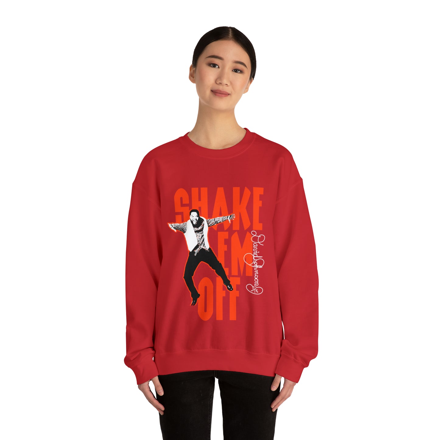 "Shake Em Off" Graphic Unisex Heavy Blend™ Crewneck Sweatshirt